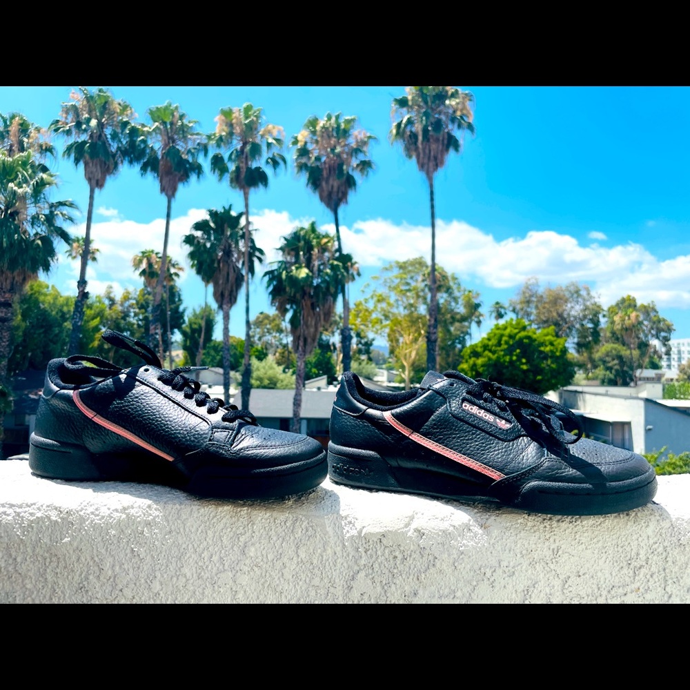Adidas Continental 80 “ Black and Pink”